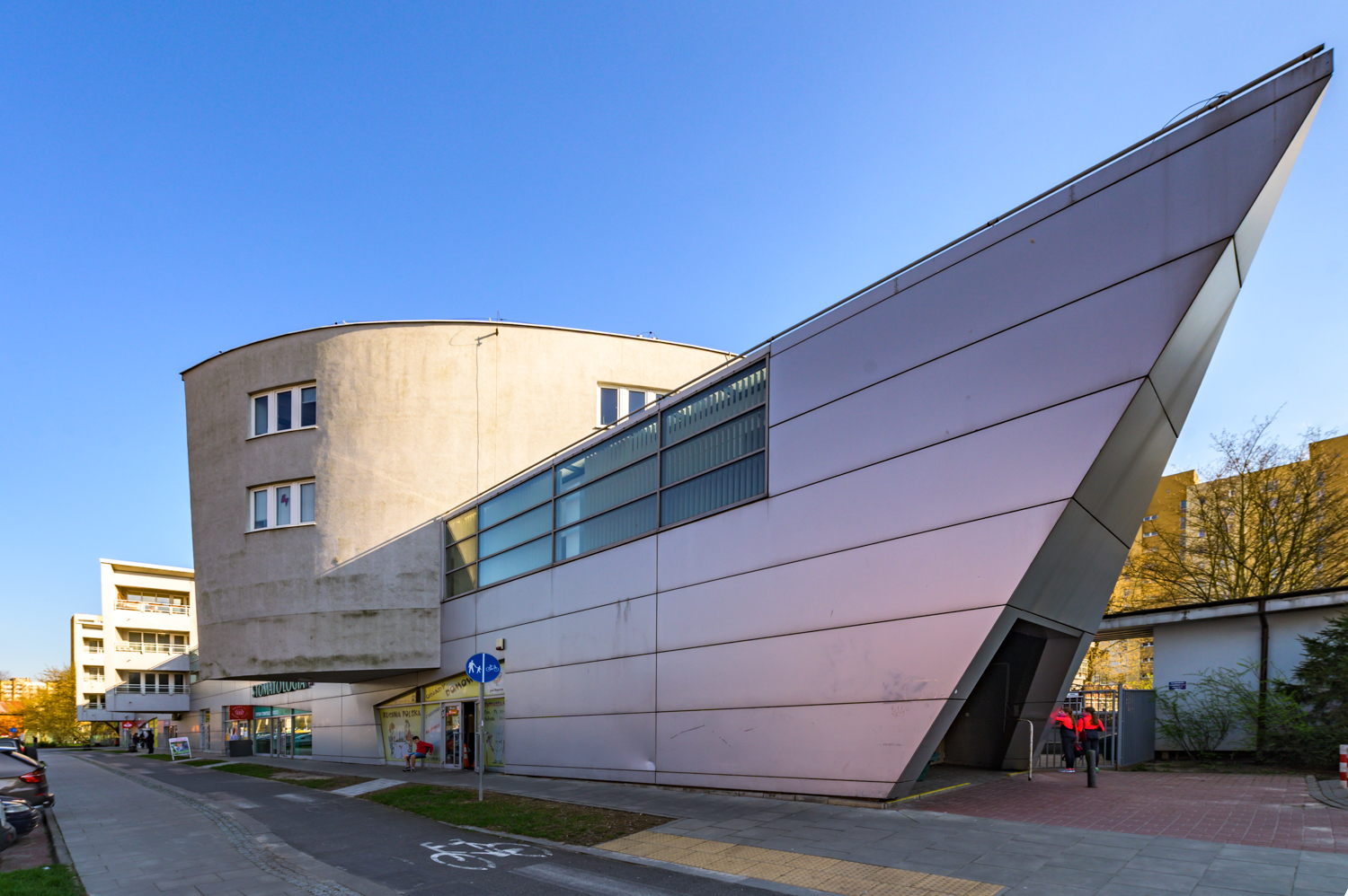 Zdjęcie architektury budynku Budynki mieszkalno-usługowe